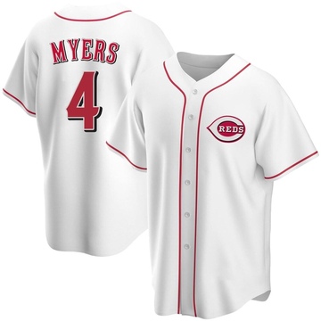 Replica Wil Myers Youth Cincinnati Reds White Home Jersey